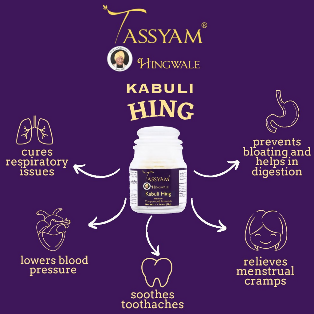 Tassyam Organics Kabuli Hing Tassyam Organics