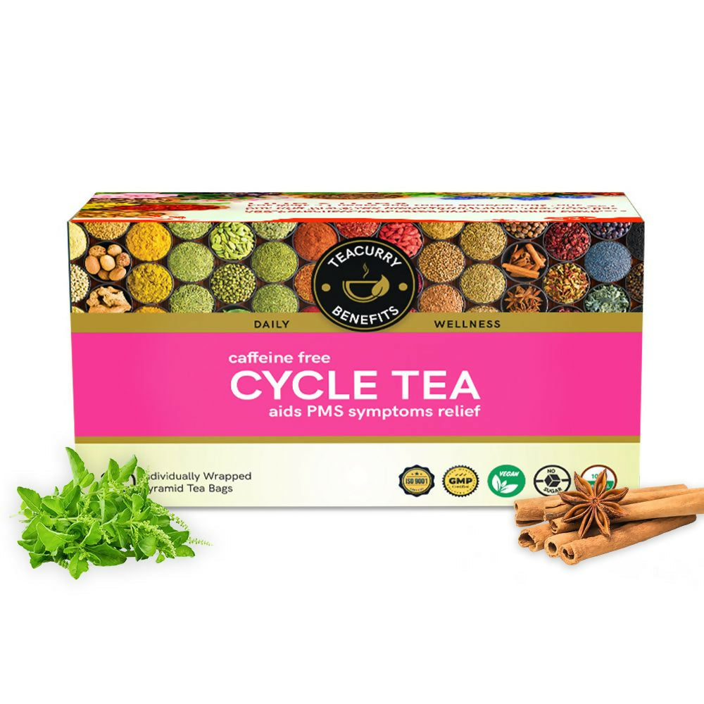 Teacurry Period Tea - Cycle Tea with Diet Chart - Safuron