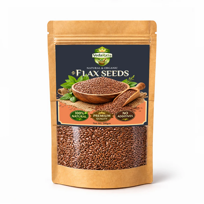 VedaRasa Flax Seeds (Alsi Seeds) - Safuron
