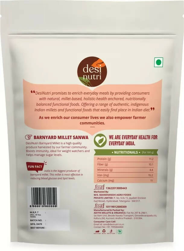 Desi Nutri Barnyard Millet Desi Nutri