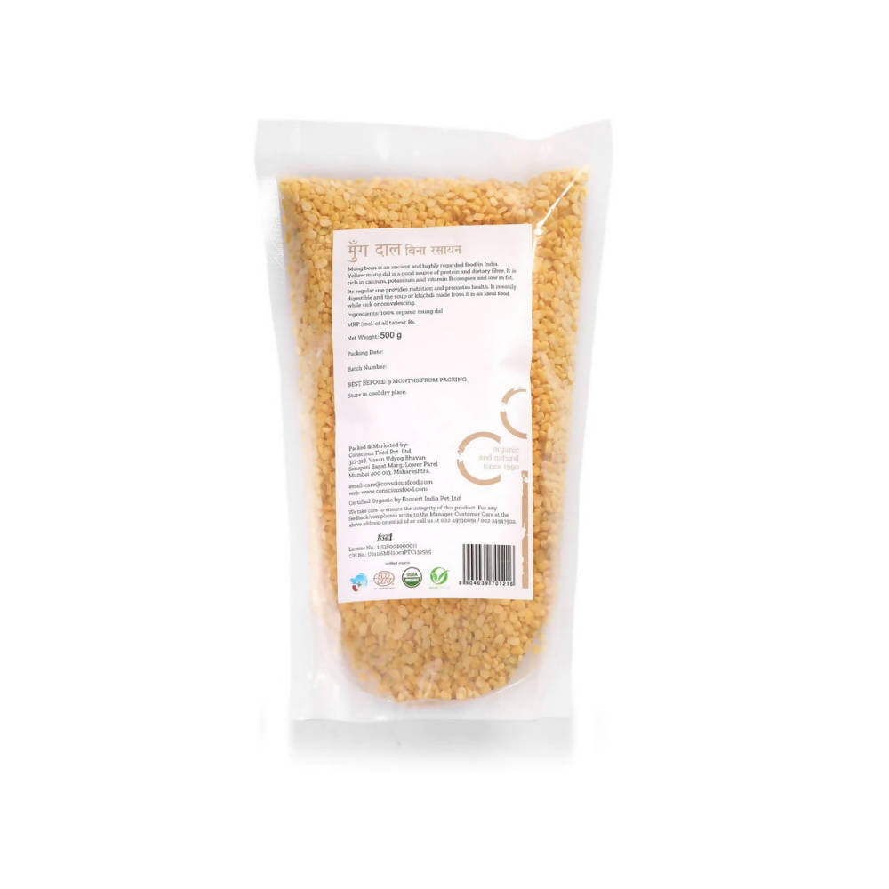 Conscious Food Yellow Lentil Mung Dal Conscious Food