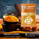 Sreshta Farms Organic Turmeric Powder (Pasupu Podi) Sreshta Farms