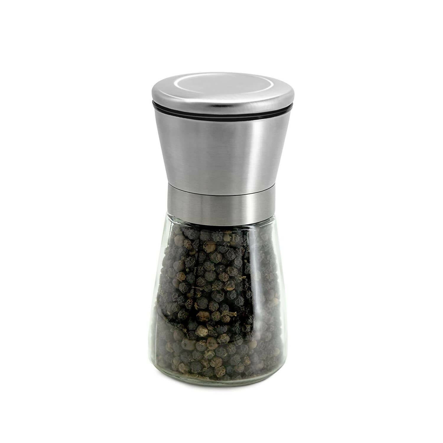 LocoKerala Tellicherry Black Peppercorns with Grinder LocoKerala