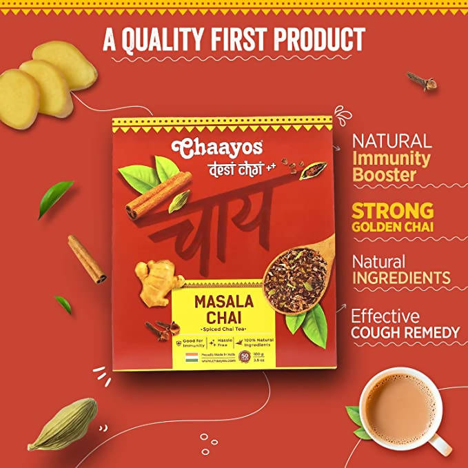 Chaayos Masala Chai Spiced Chai Tea Chaayos