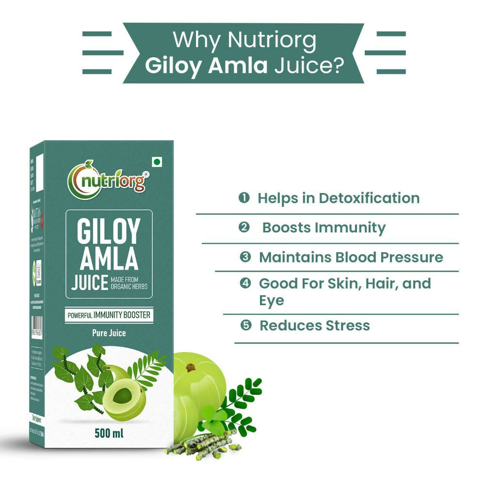 Nutriorg Giloy With Amla Juice Nutriorg