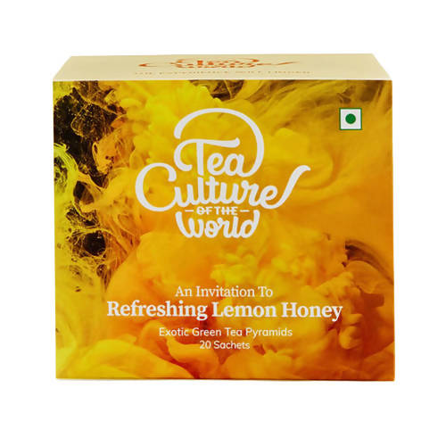 Tea Culture Refreshing Lemon Honey Tea Bags - Safuron