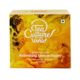 Tea Culture Refreshing Lemon Honey Tea Bags - Safuron
