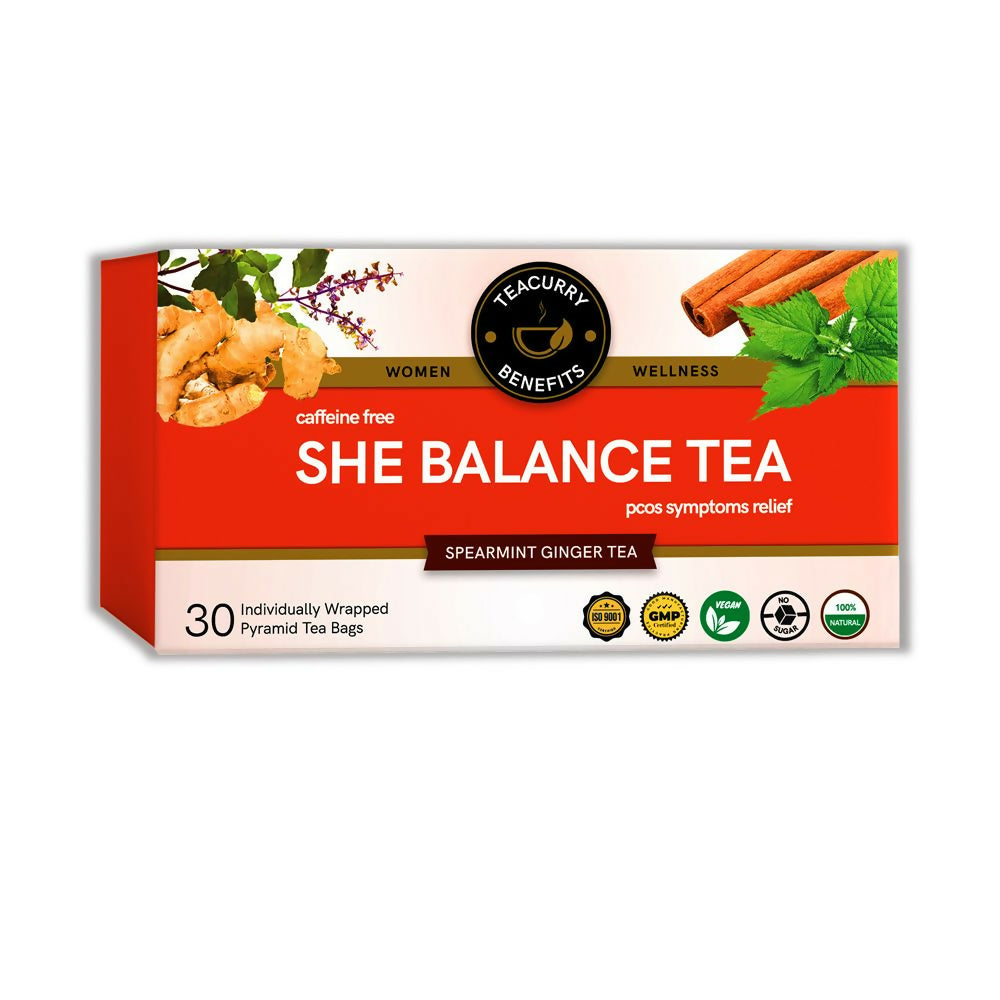 Teacurry PCOS PCOD Tea - Safuron