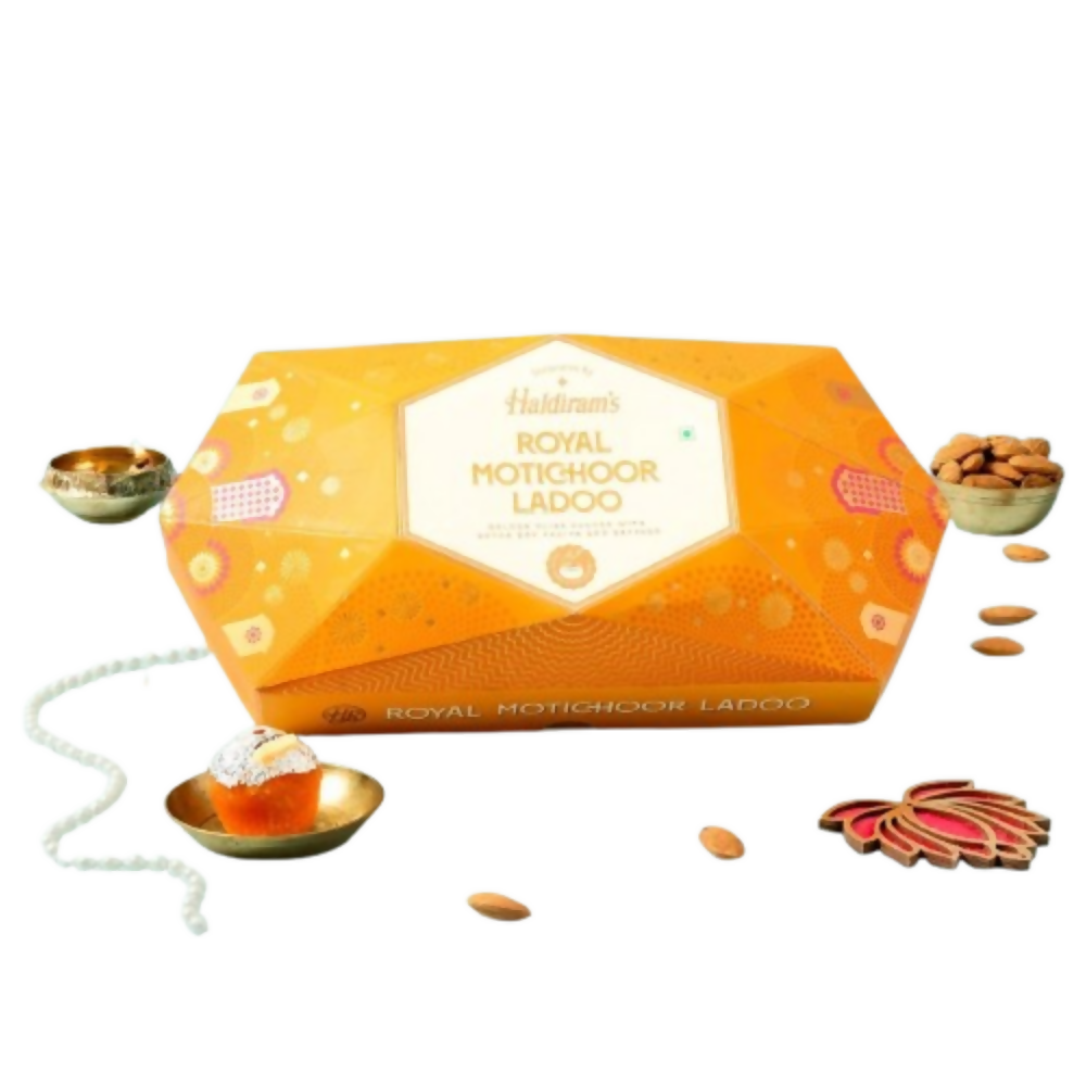 Haldiram's Royal Moti Choor Ladoo - Safuron
