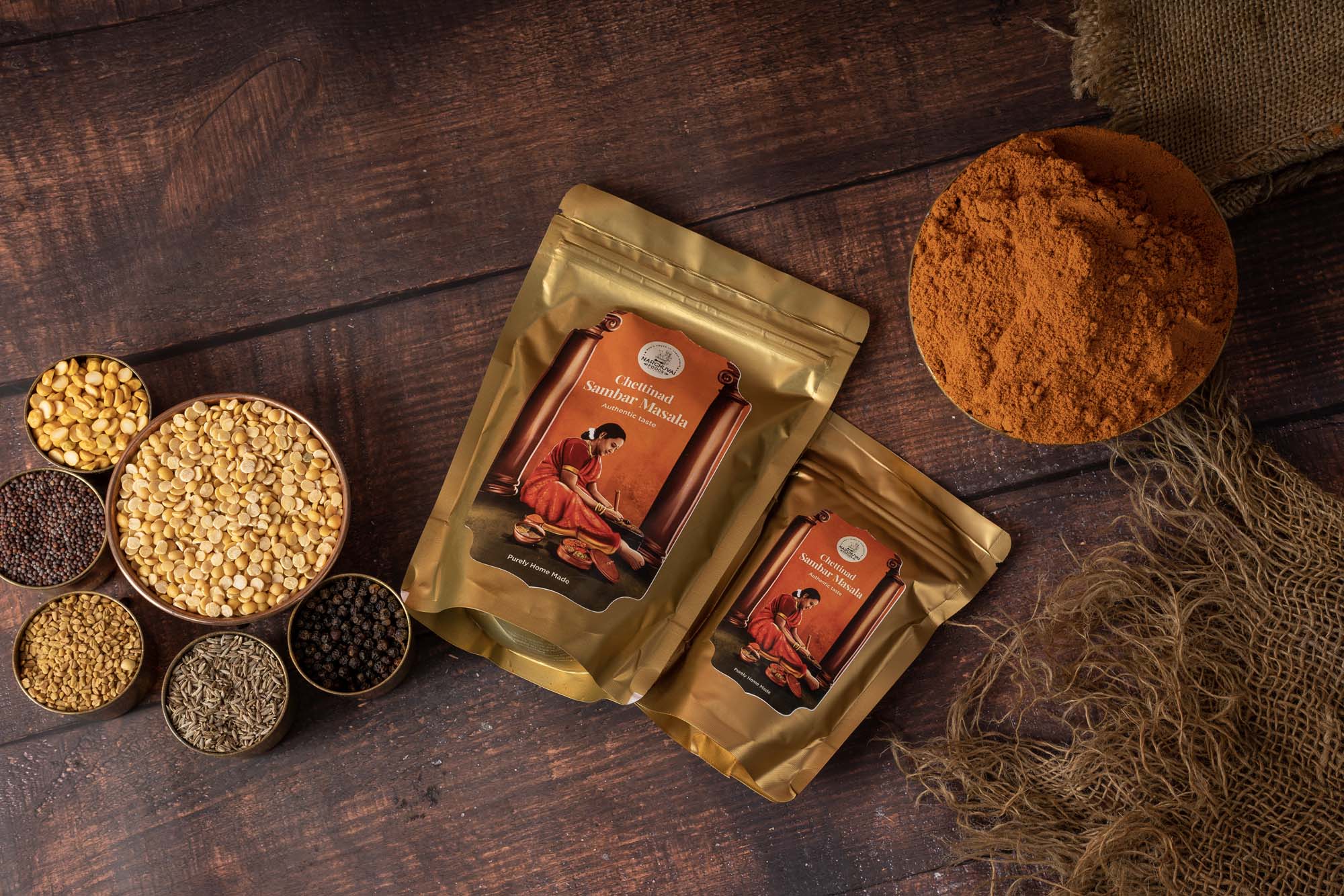 Narchuvai Foods Chettinad Sambar Masala Narchuvai Foods