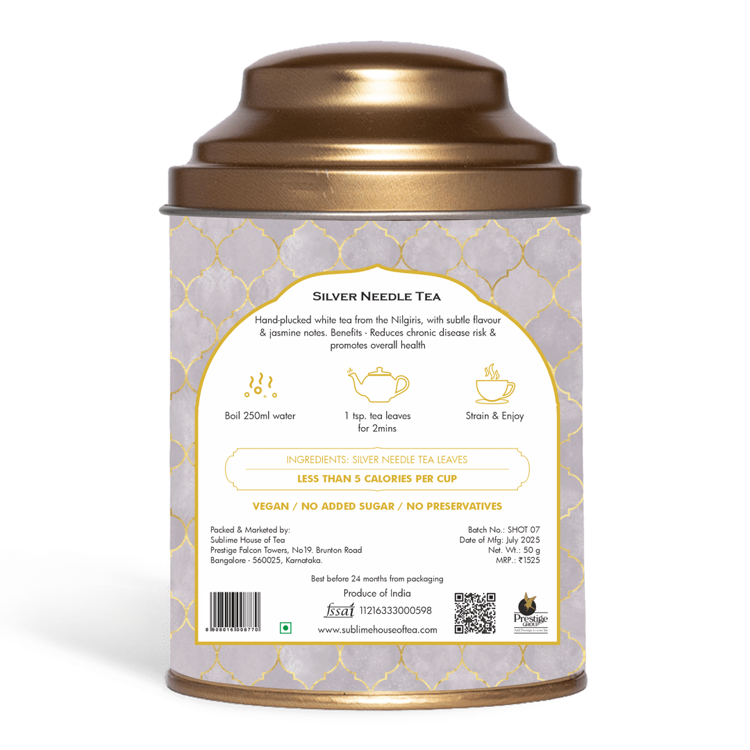 Sublime Inspiring Awe Silver Needle Tea Sublime Inspiring Awe