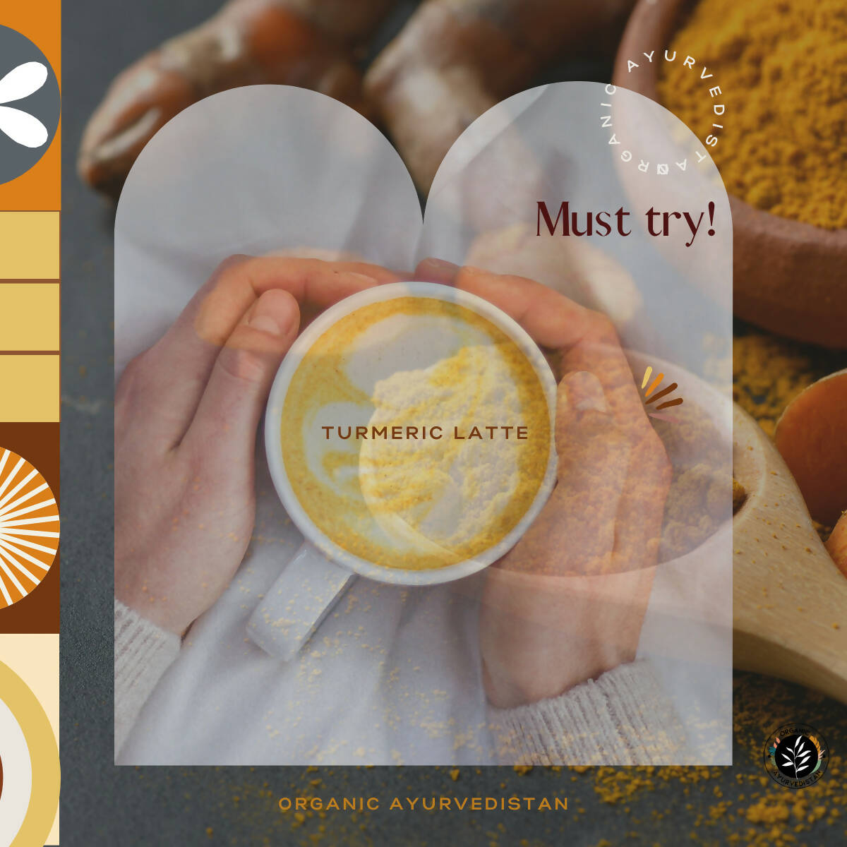 Organic Ayurvedistan Turmeric Powder Organic Ayurvedistan