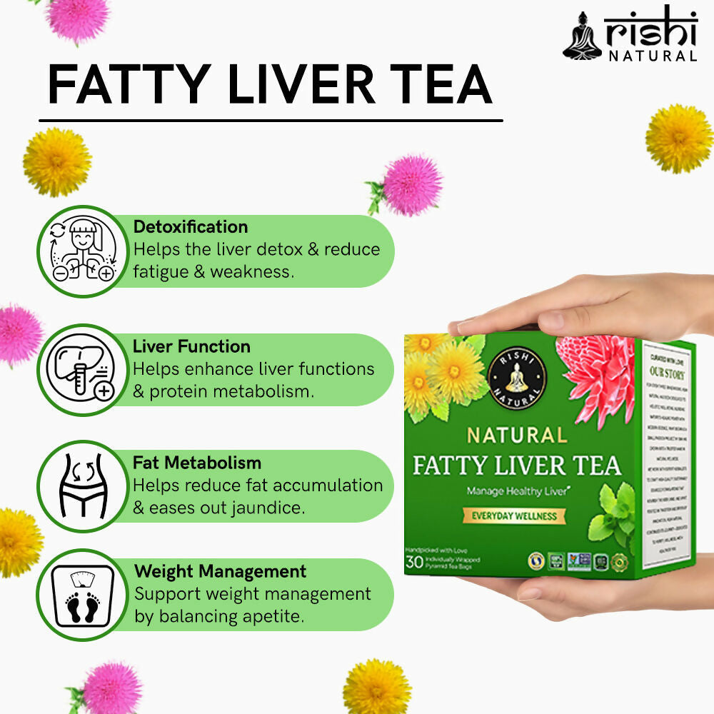 Rishi Natural Fatty Liver Detox Tea Rishi Natural