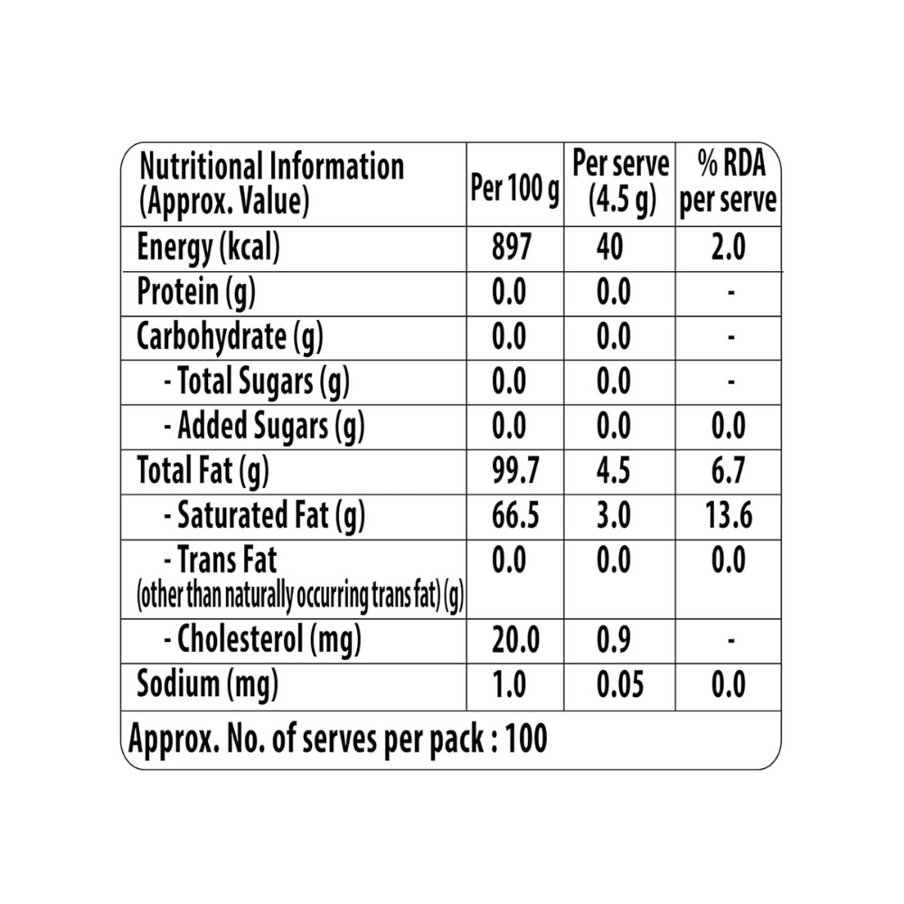 Aashirvaad Svasti 90% Lower Cholesterol Ghee Aashirvaad