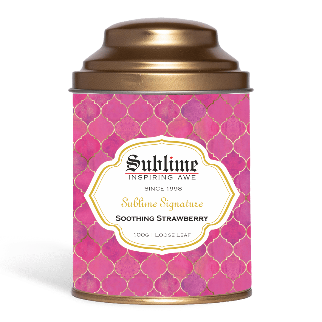 Sublime Inspiring Awe Soothing Strawberry Tea - Safuron