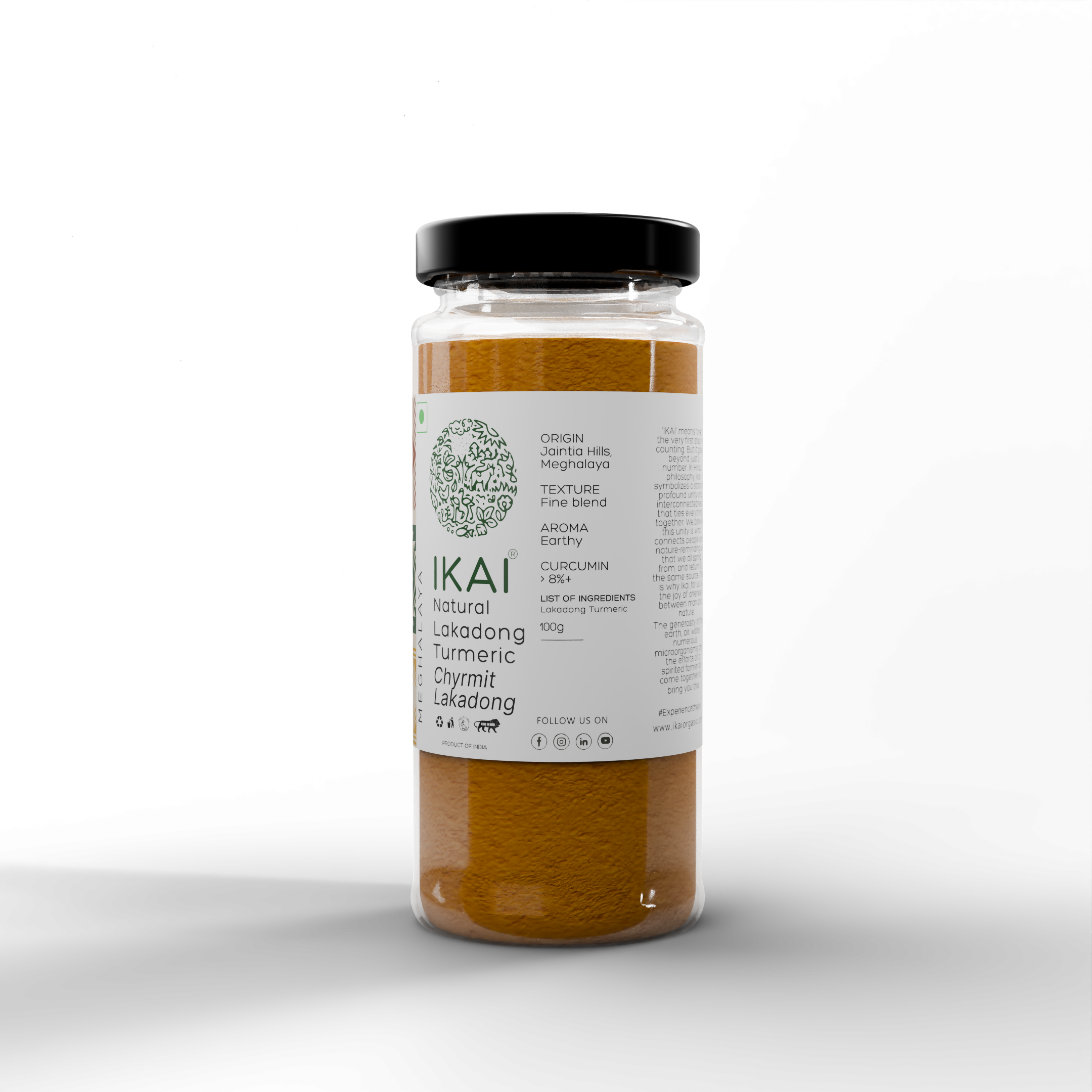 IKAI Natural Lakadong Turmeric IKAI