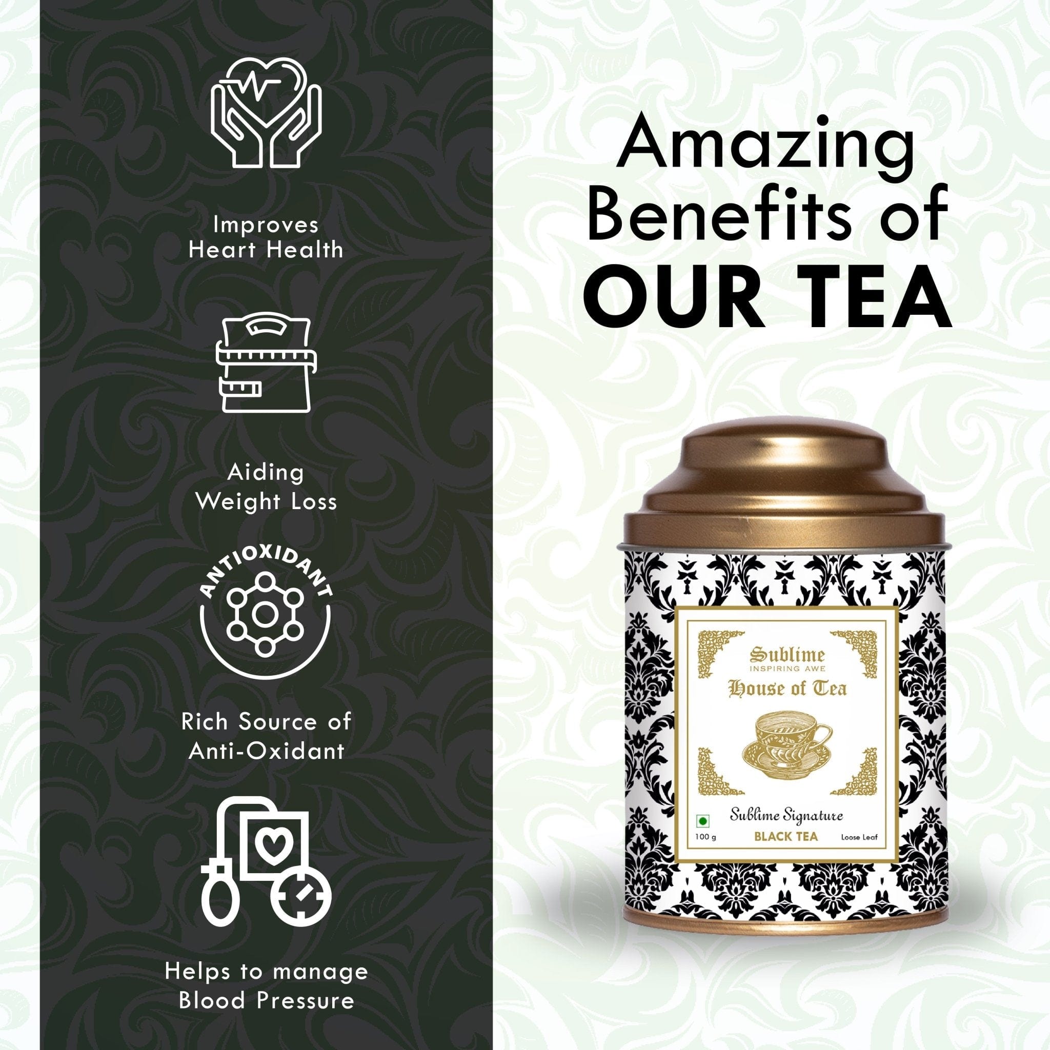 Sublime Inspiring Awe Signature Black Tea Sublime Inspiring Awe