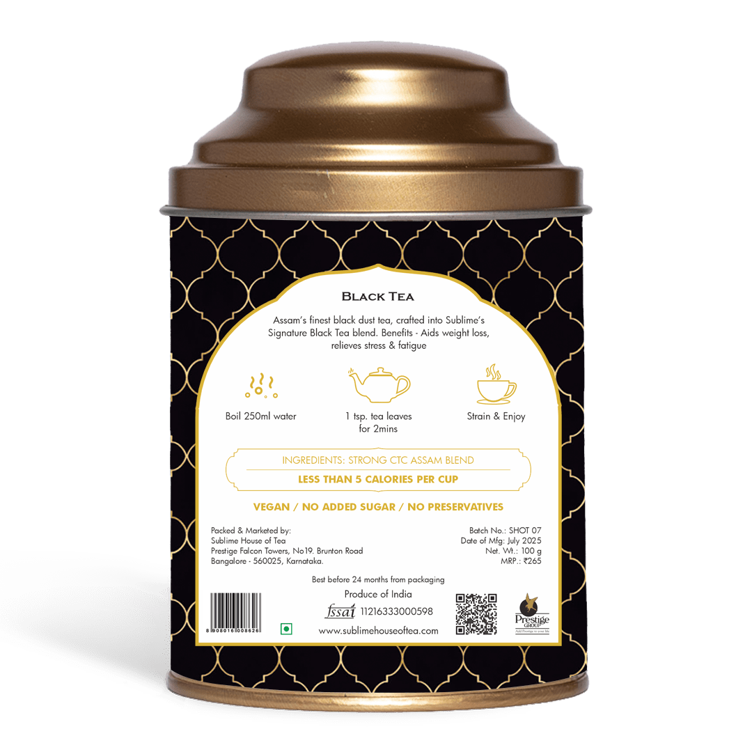 Sublime Inspiring Awe Signature Black Tea Sublime Inspiring Awe