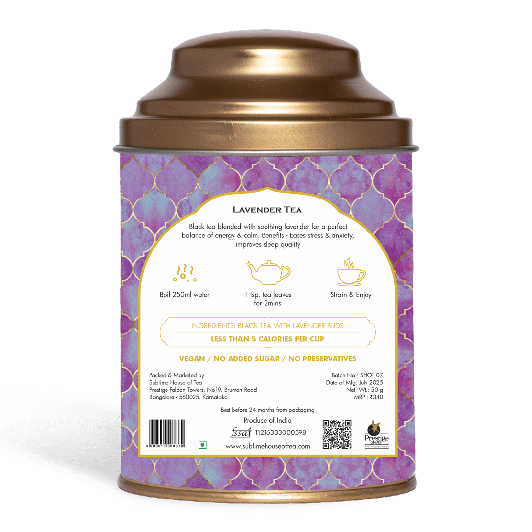 Sublime Inspiring Awe Signature Lavender Tea Sublime Inspiring Awe