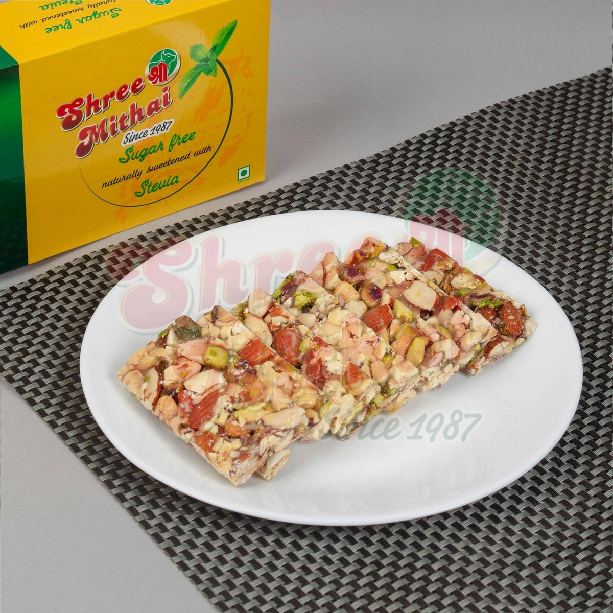 Shree Mithai Sugarfree Dry Fruit Chikki - Safuron