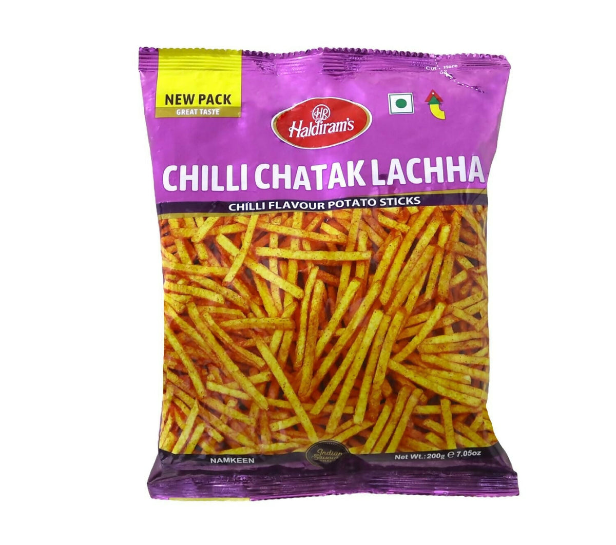 Haldiram's Delhi Chilli Chatak Lachha - Safuron