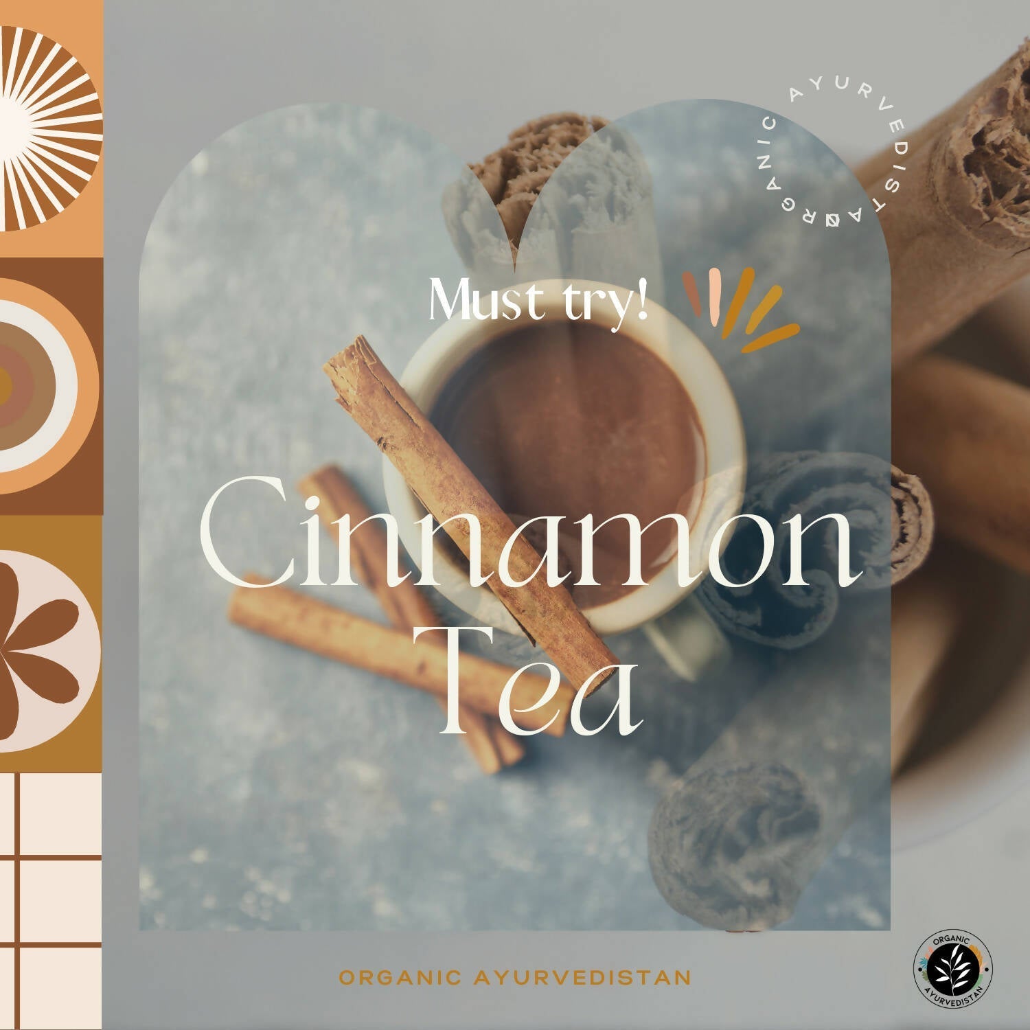 Organic Ayurvedistan Cassia Cinnamon Sticks Organic Ayurvedistan