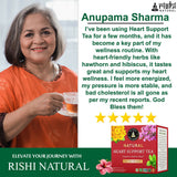 Rishi Natural Heart Support Herbal Tea Rishi Natural