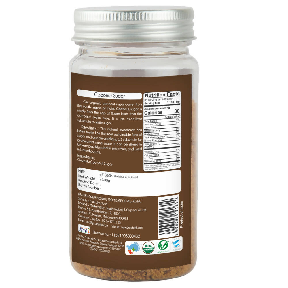 Praakritik Organic Coconut Sugar Praakritik
