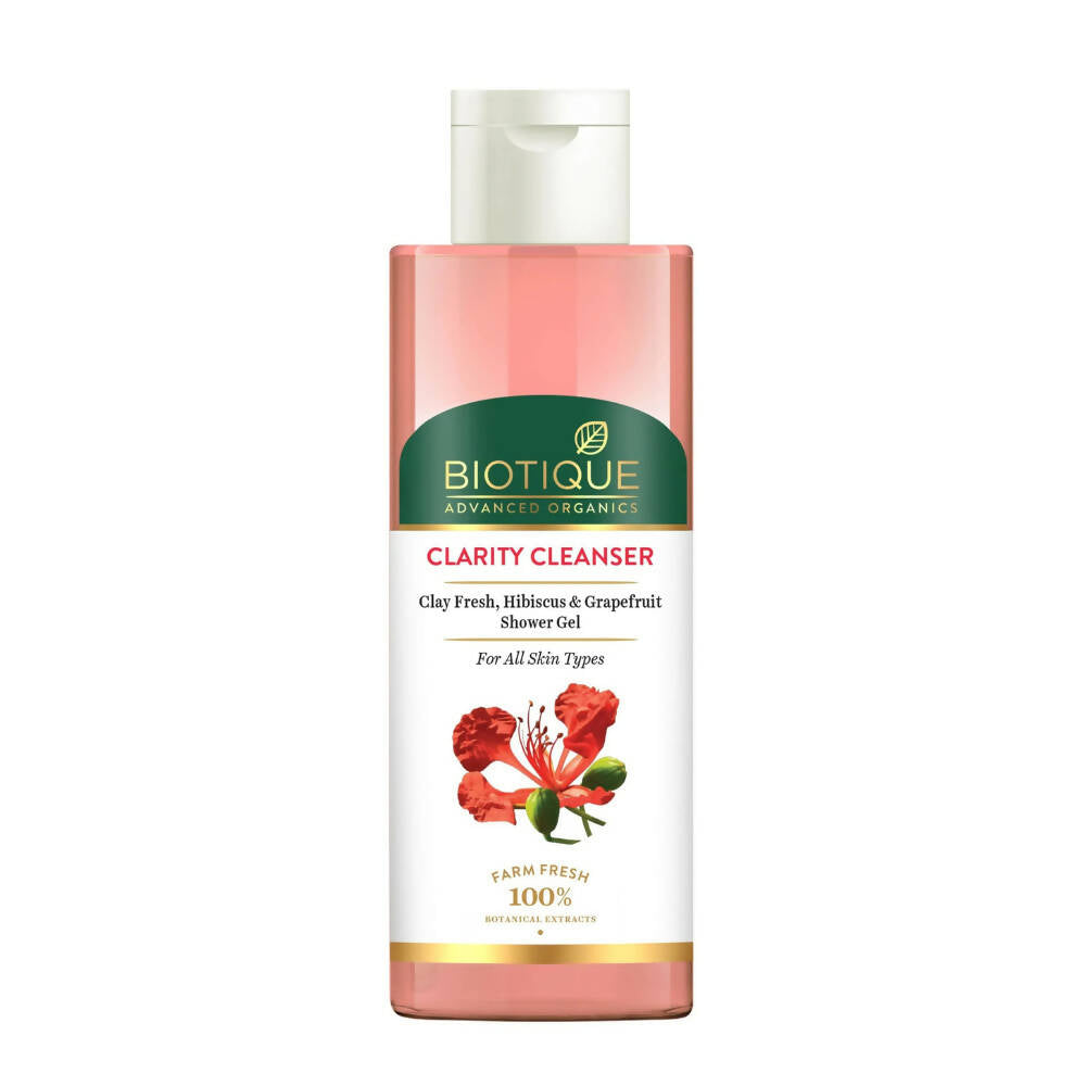 Biotique Clarity Cleanser Shower Gel - Safuron
