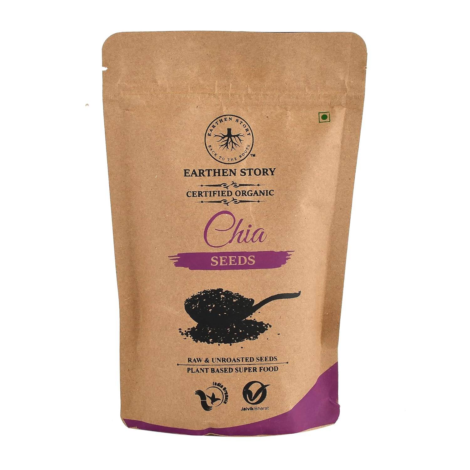 Earthen Story Certified Organic Chia Seeds Earthen Story