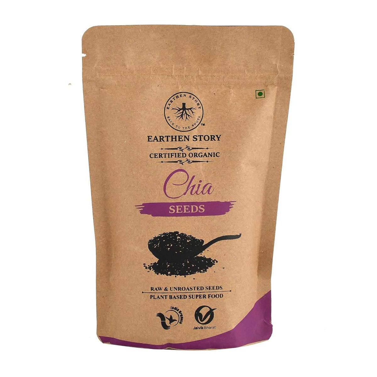 Earthen Story Certified Organic Chia Seeds Earthen Story