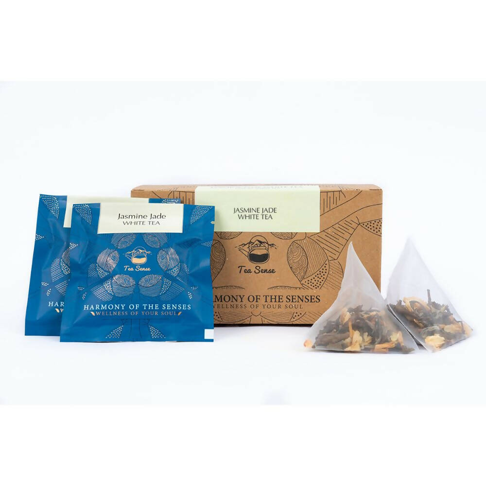 Tea Sense Jasmine White Tea Bags Box Tea Sense