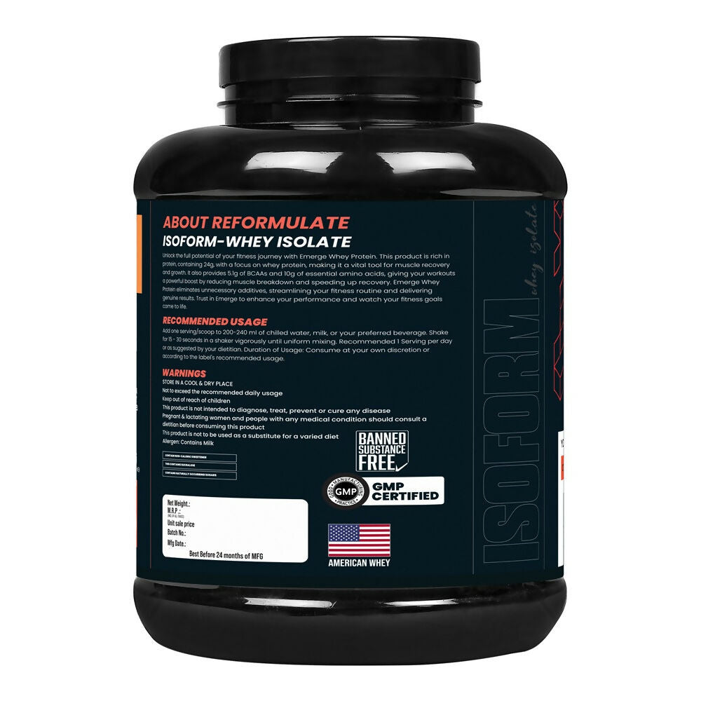Reformulate I Isoform I Whey Isolate I Your Daily Meal Replacement Formula I 27G Protein | 6.1G BCAA | 12.9G EAA | O g Sugar - Cold Coffee Reformulate