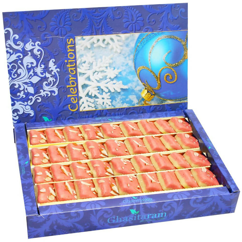 Ghasitaram Sugarfree Mawa Coconut Barfi - Safuron