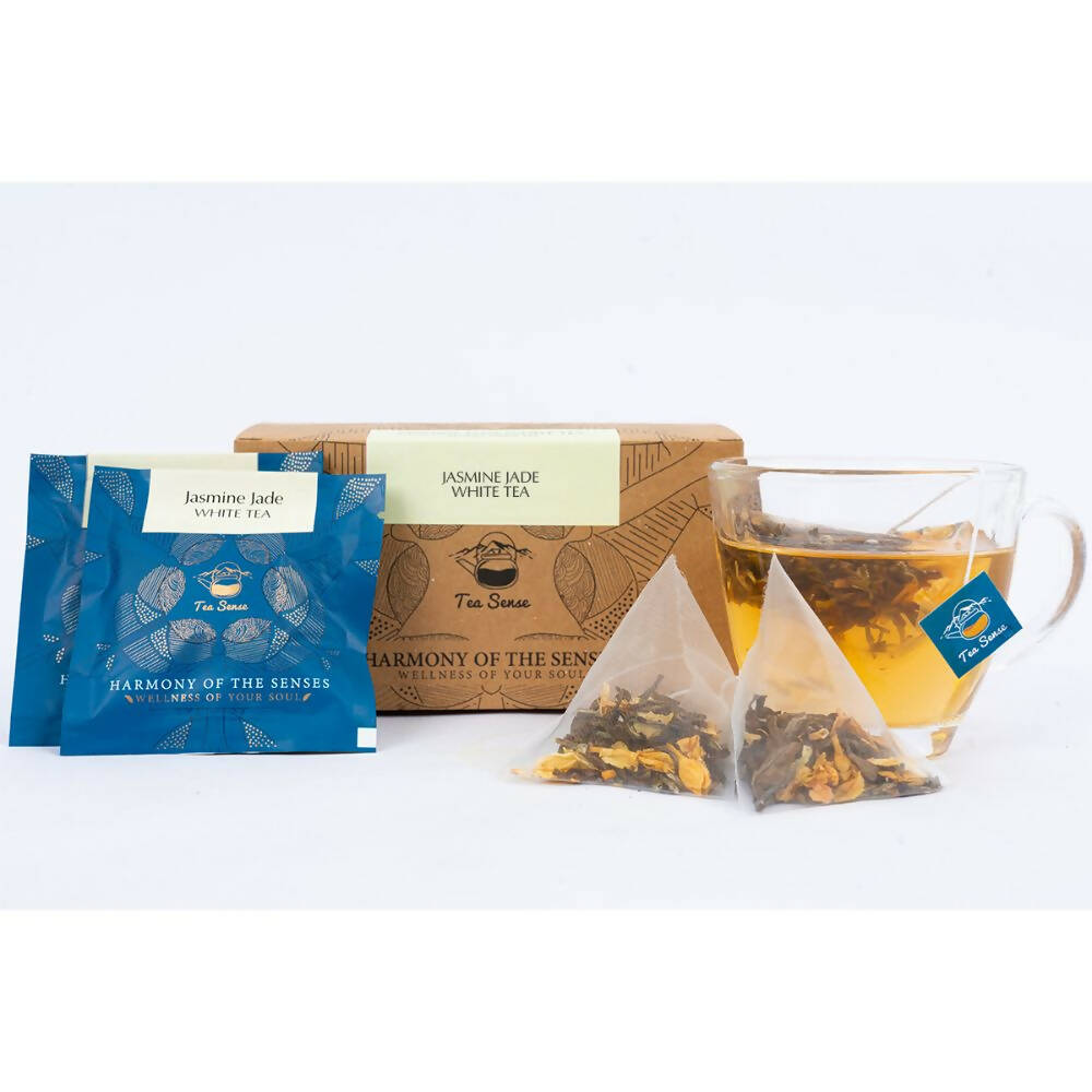 Tea Sense Jasmine White Tea Bags Box Tea Sense