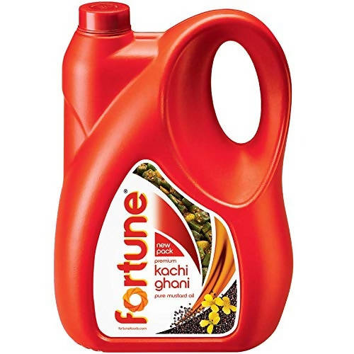 Fortune Premium Kachi Ghani Pure Mustard Oil - Safuron