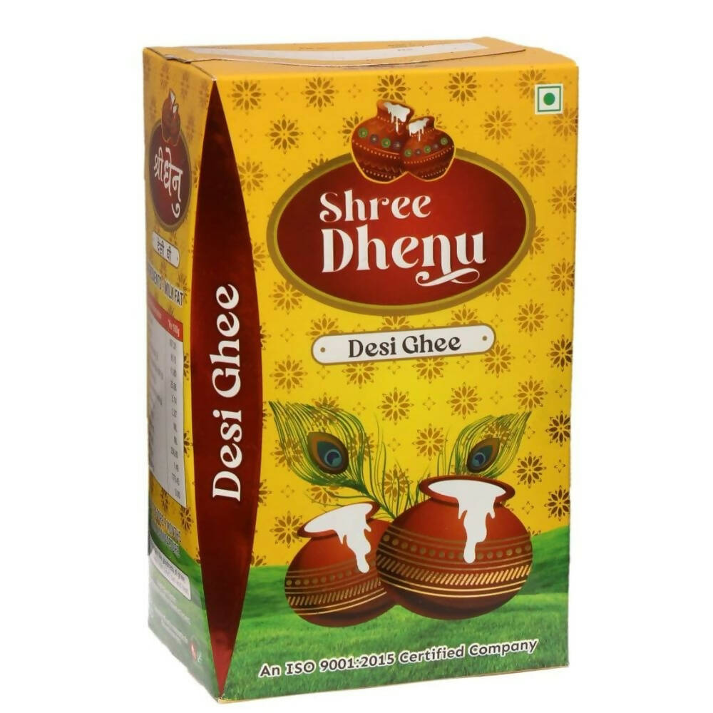 Shree Dhenu Desi Cow Ghee | Vedic Bilona Method | Churned from Curd | Pure & Natural | 100% Gir Cow Ghee Shree Dhenu