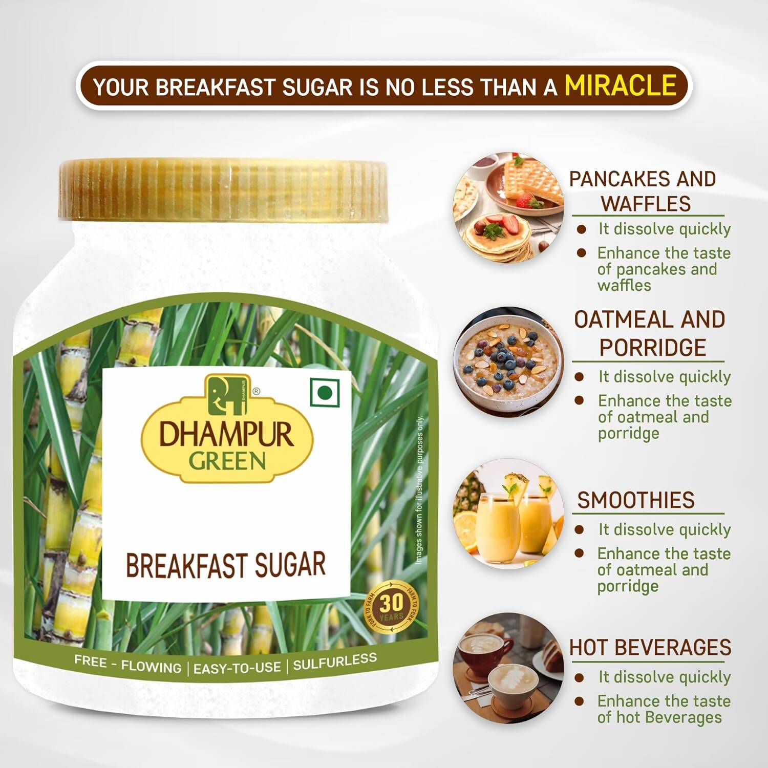 Dhampur Green Breakfast Sugar Dhampur Green