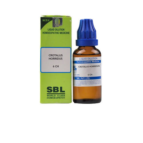 SBL Homeopathy Crotalus Horridus Dilution - Safuron