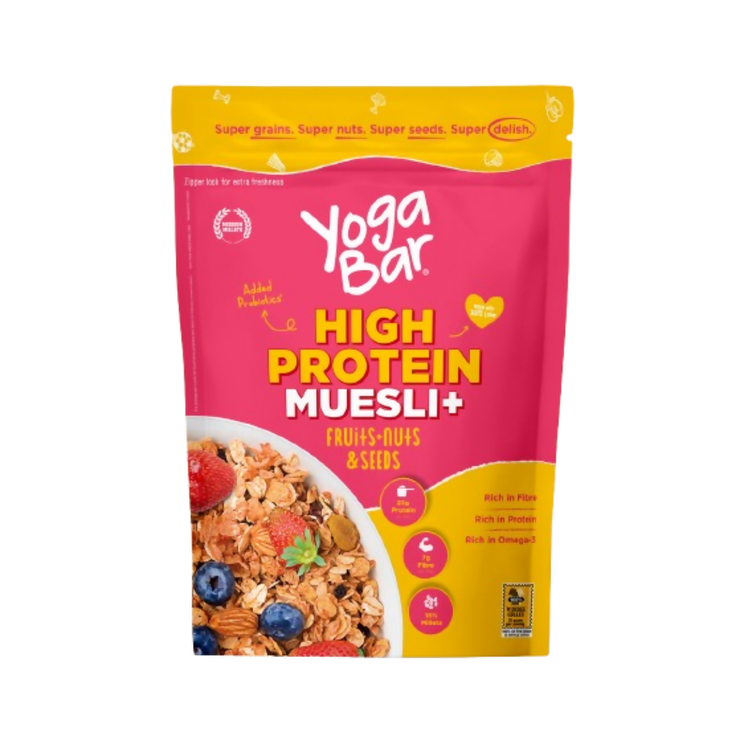 Yoga Bar High Protein Muesli Fruits + Nuts & Seeds - Safuron