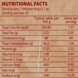 Organic India Tulsi Masala Chai 25 Tea Bags Organic India
