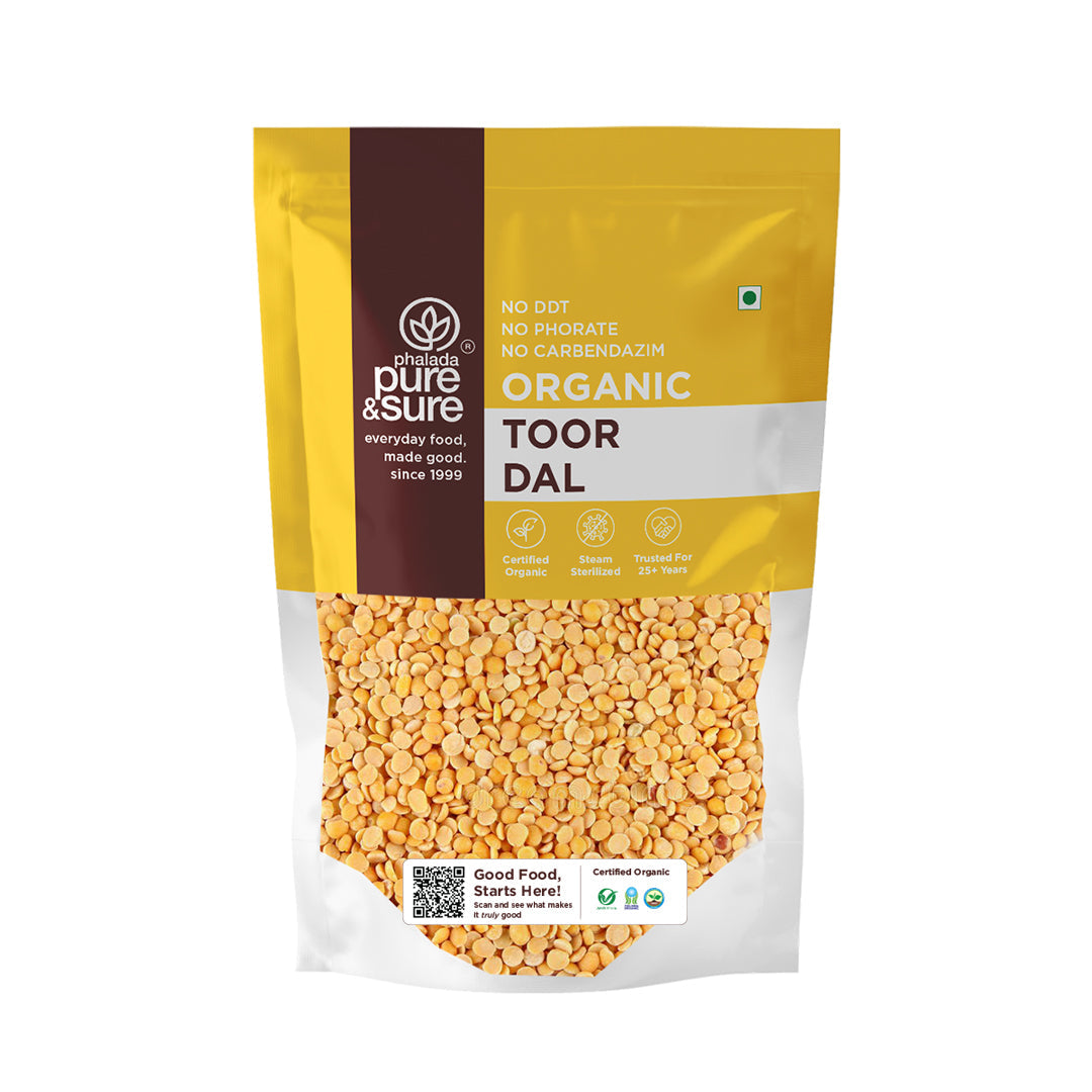 Pure & Sure Organic Toor Dal - Safuron