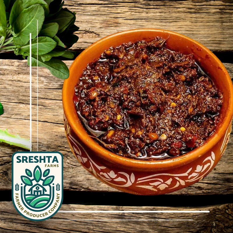 Sreshta Farms Gongura Pickle Sreshta Farms
