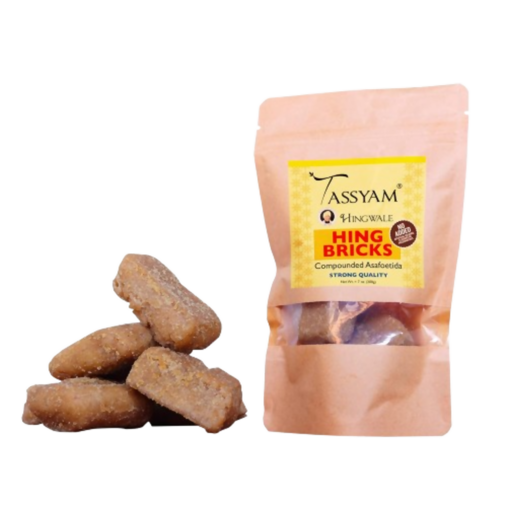 Tassyam Organics Hingwale Compounded Hing Bricks - Safuron