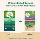 Organic India Tulsi Original 25 Tea Bags Organic India