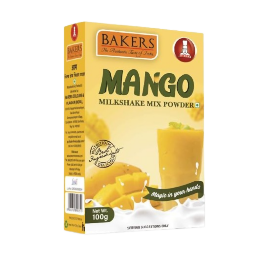 BAKERS Milk Shake Mix - Mango Flavour - Dista