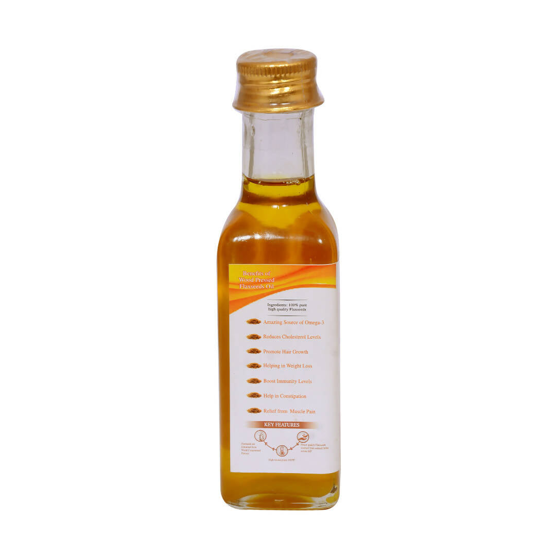Dorjee Wellness Wood Pressed Flaxseed Oil Dorjee Wellness