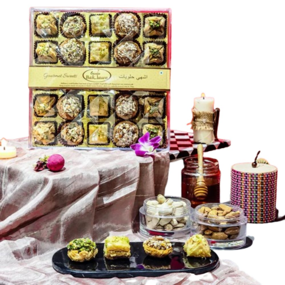 Gwalia Sweets Baklawa Crispy Temptation Box - Safuron