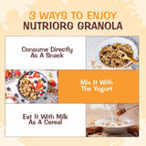 Nutriorg Crunchy Granola Seeds & Dry Fruit Flavor Nutriorg