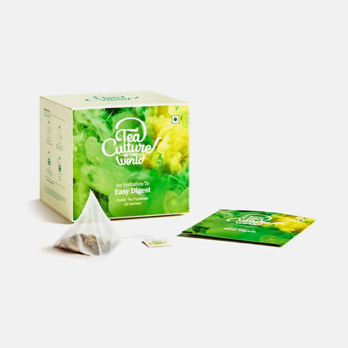 Tea Culture Easy Digest Green Tea Bags Tea Culture of The World